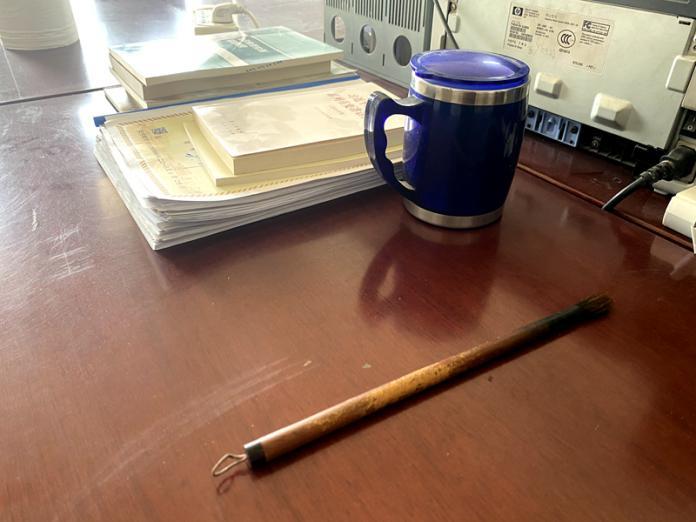 高金鑫的辦公桌